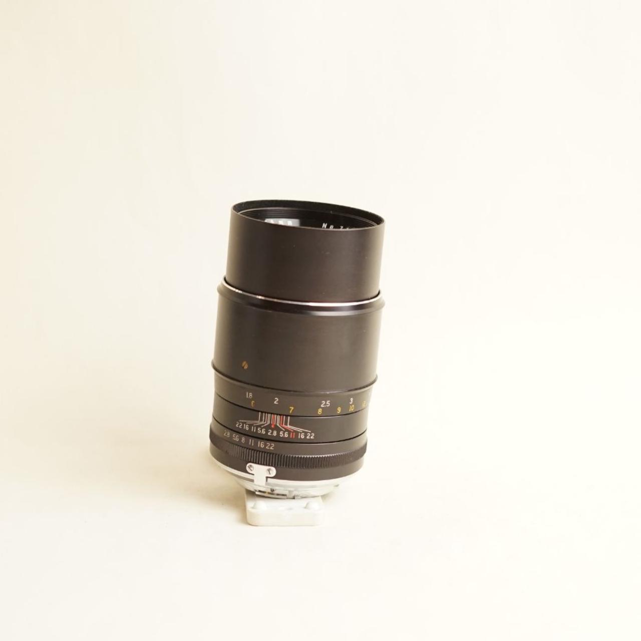 Tele-Lentar 135mm f/2.8 Telephoto Lens | Minolta MD Mount | Manual Focus | Tested & Working