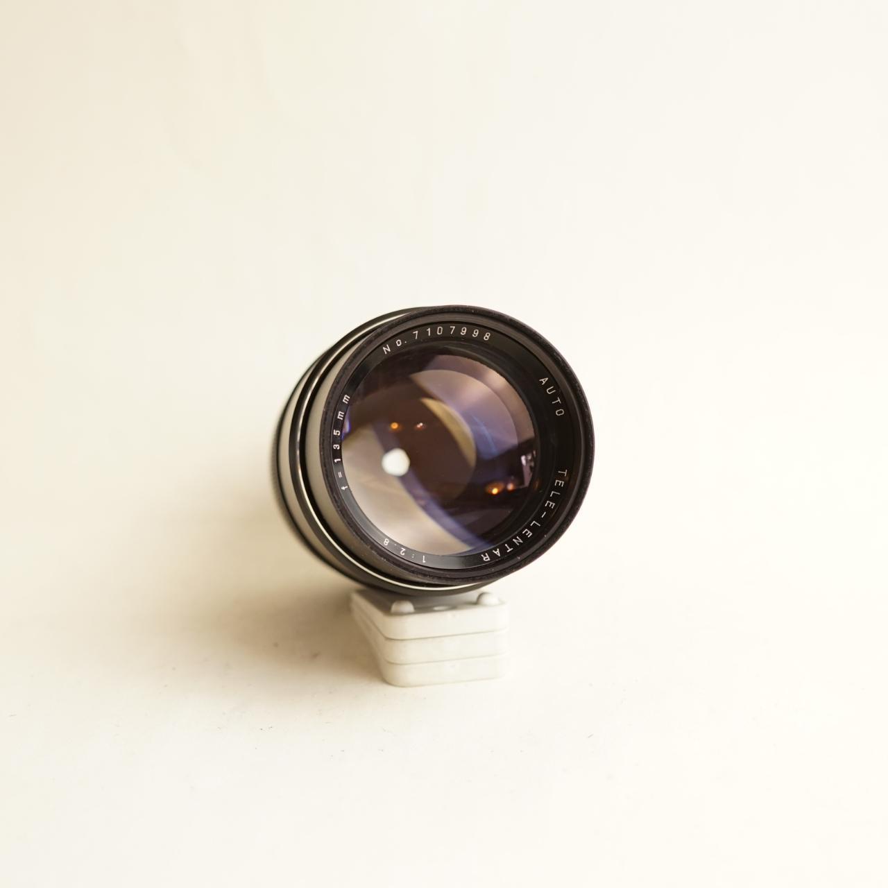 Tele-Lentar 135mm f/2.8 Telephoto Lens | Minolta MD Mount | Manual Focus | Tested & Working