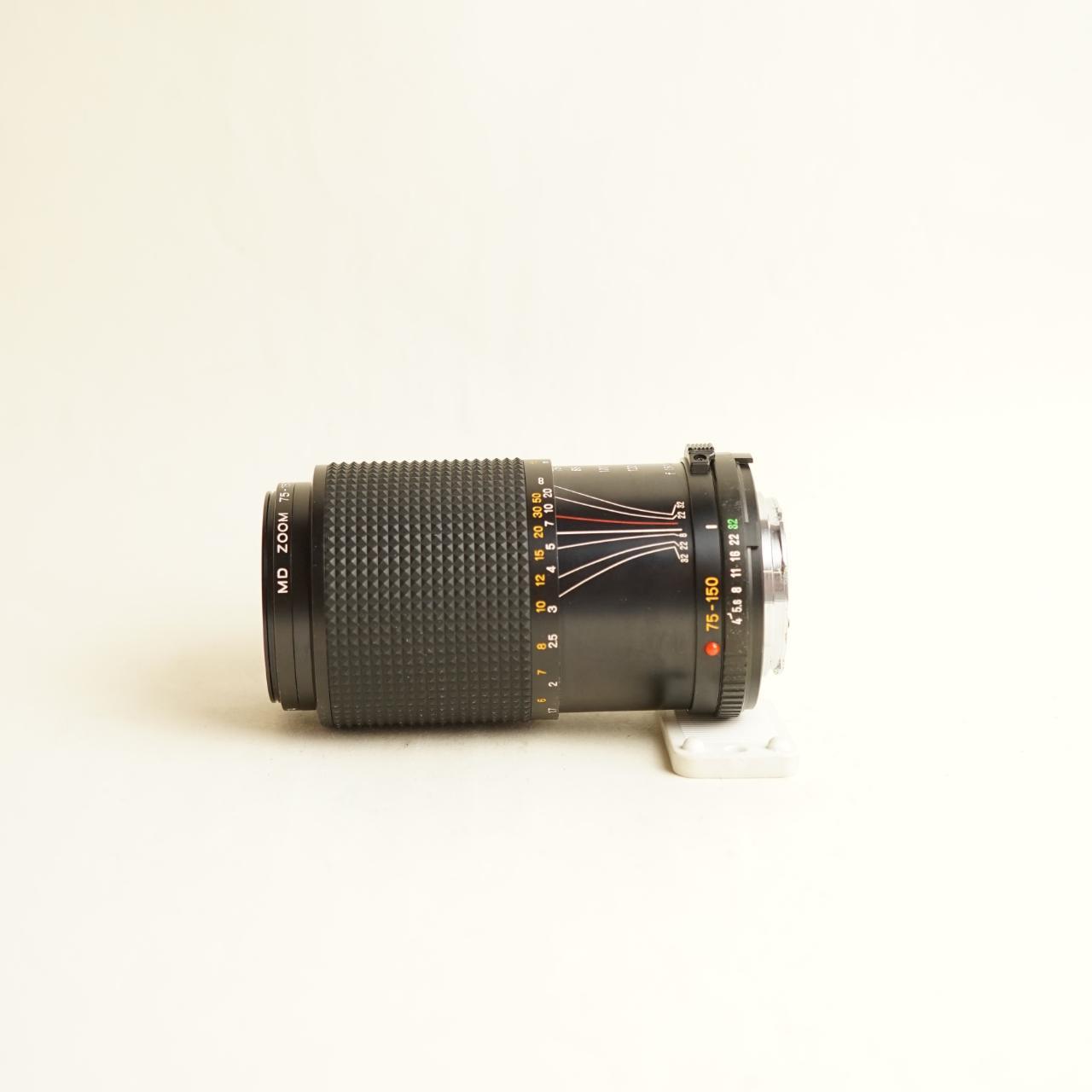 Minolta MD 75-150mm f/4 Zoom Lens | Minolta MD Mount | 49mm | Tested & Working | Black