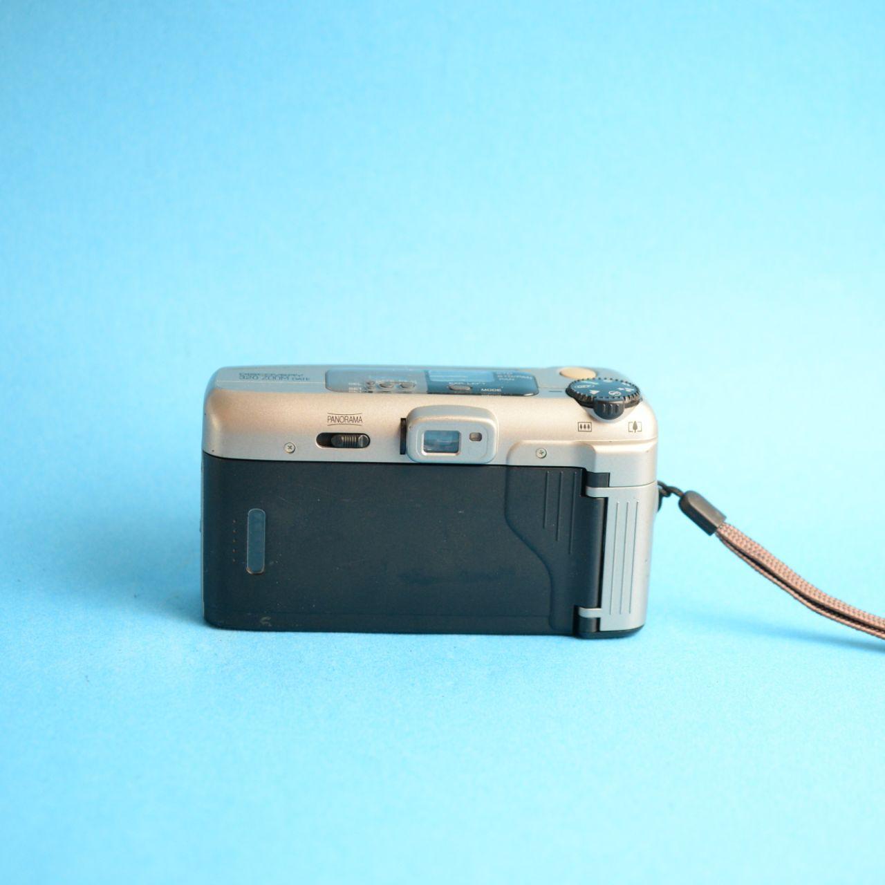 Fujifilm Discovery 320 Zoom Date Film Camera | 35mm Point & Shoot | Tested & Working | Silver