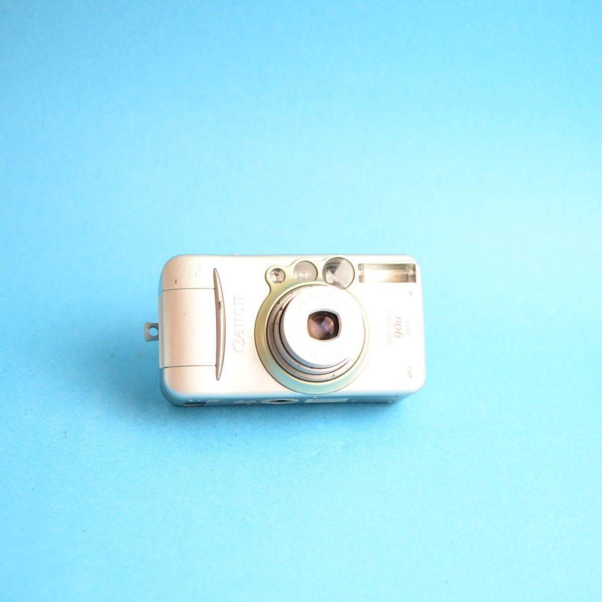 Canon Sure Shot 90u Film Camera | 35mm Point & Shoot | Tested & Working | Silver