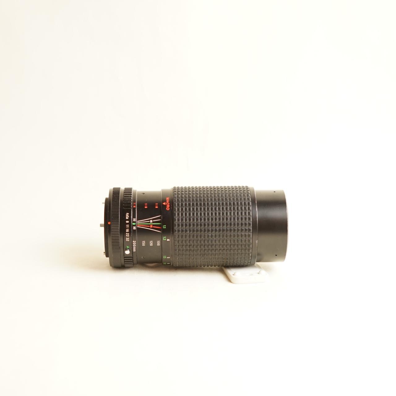 Five Star MC Auto Macro 75–200mm f/4.5 Lens | Canon FD Mount | Tested & Working | 52mm