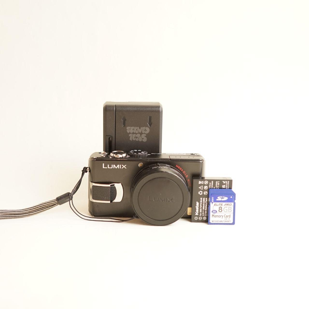 Panasonic Lumix DMC-LX2 Digital Camera | 10.2MP | Tested & Working | Black