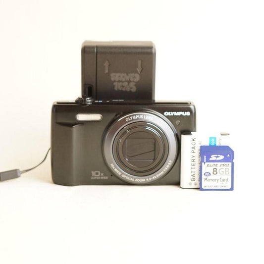 Olympus VR-340 Digital Camera | 16MP | Tested & Working | Black