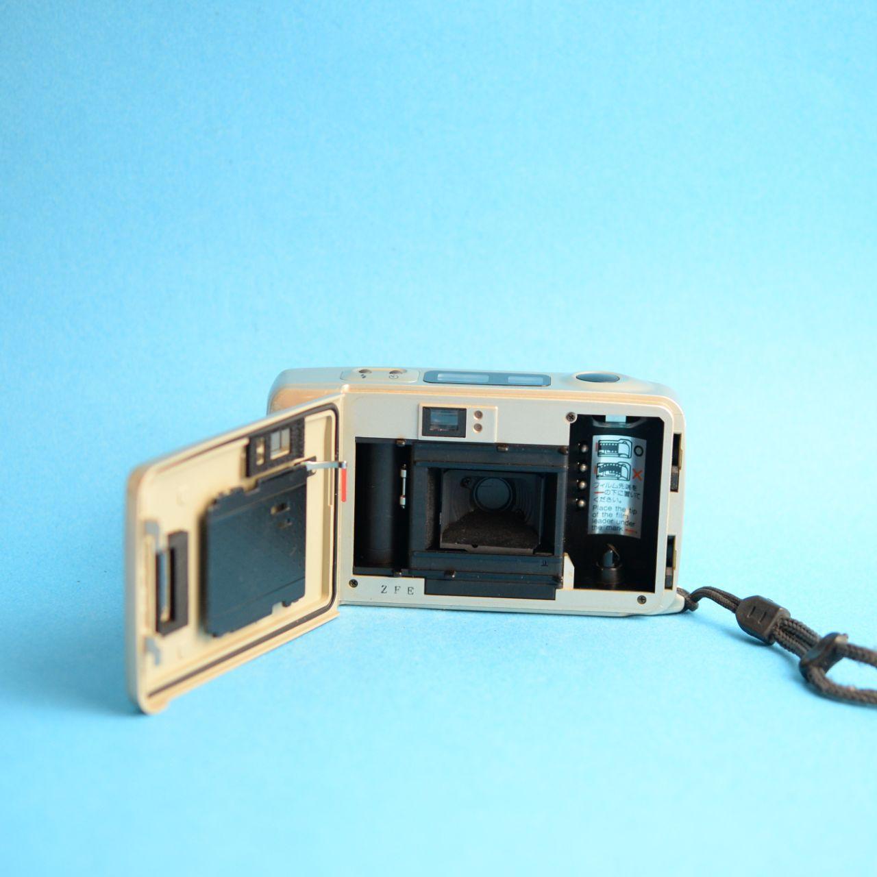 Yashica T4 Super Weatherproof Film Camera | 35mm Point & Shoot | Tested & Working | Gold