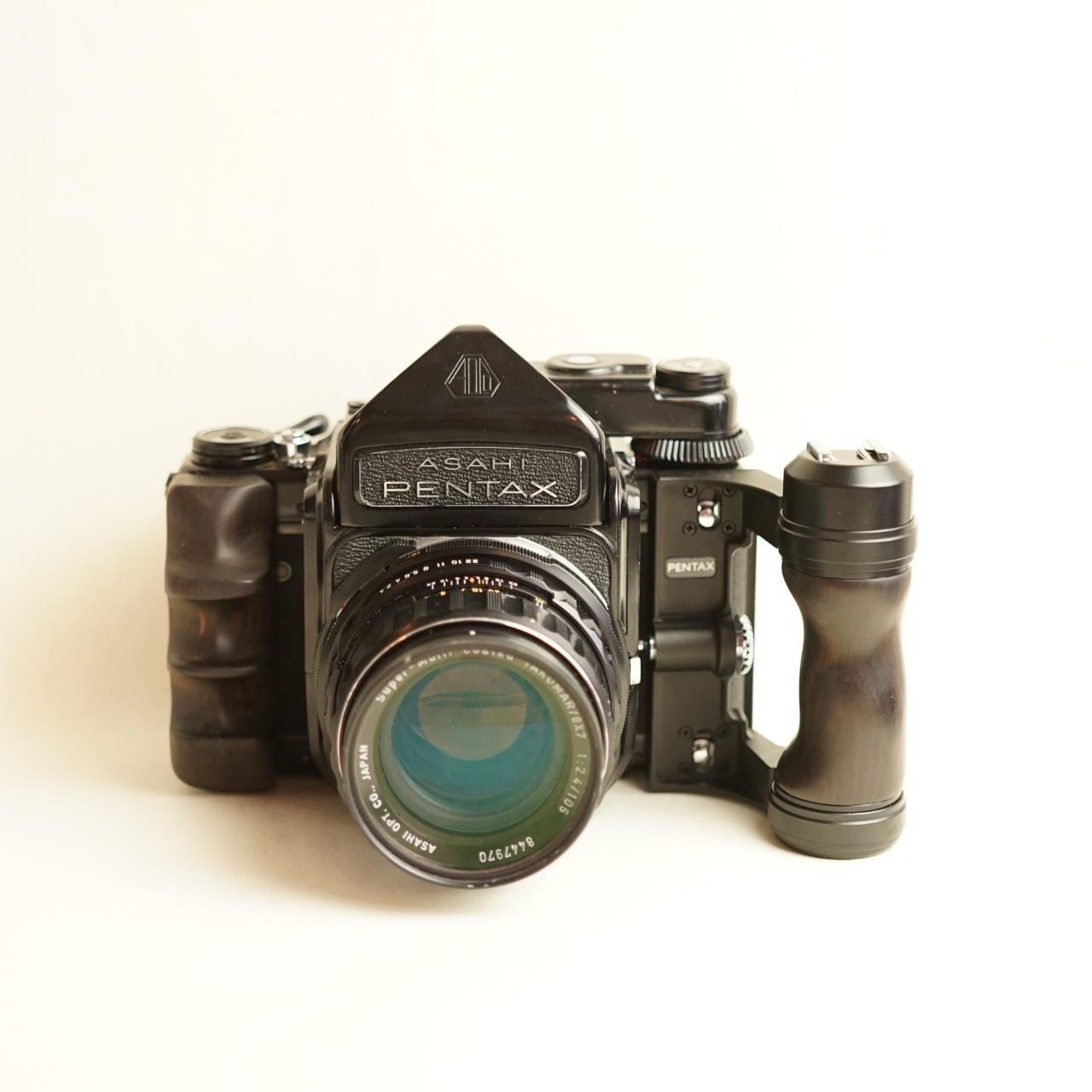 Asahi Pentax 6x7 Film Camera | Medium Format SLR | Tested & Working | Black