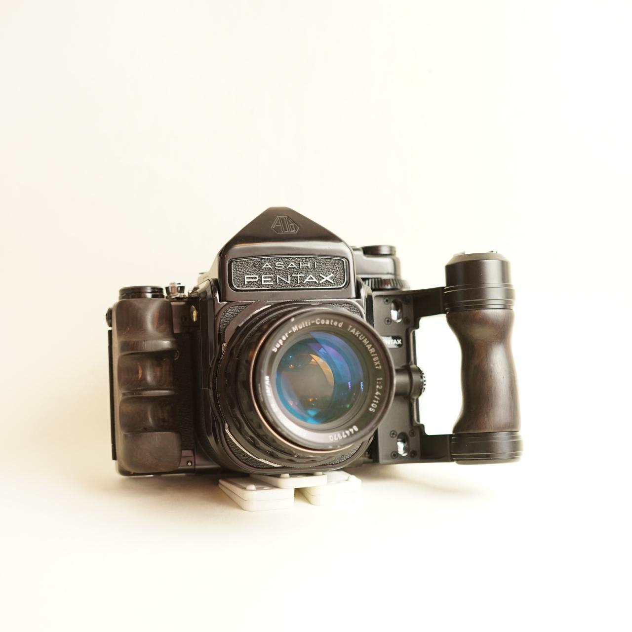 Asahi Pentax 6x7 Film Camera | Medium Format SLR | Tested & Working | Black