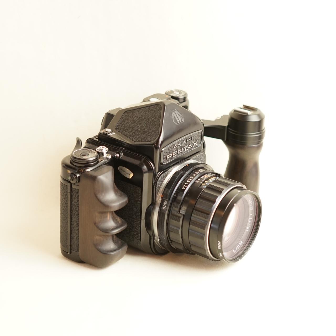 Asahi Pentax 6x7 Film Camera | Medium Format SLR | Tested & Working | Black
