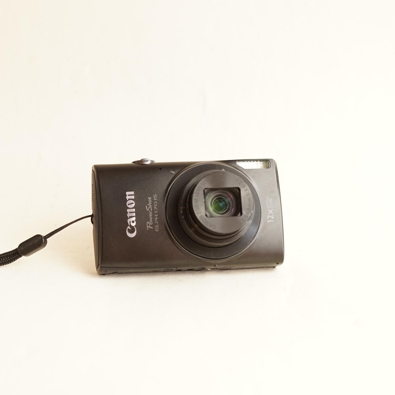 Canon PowerShot ELPH 170 IS Digital Camera | 20MP | Tested & Working | Black