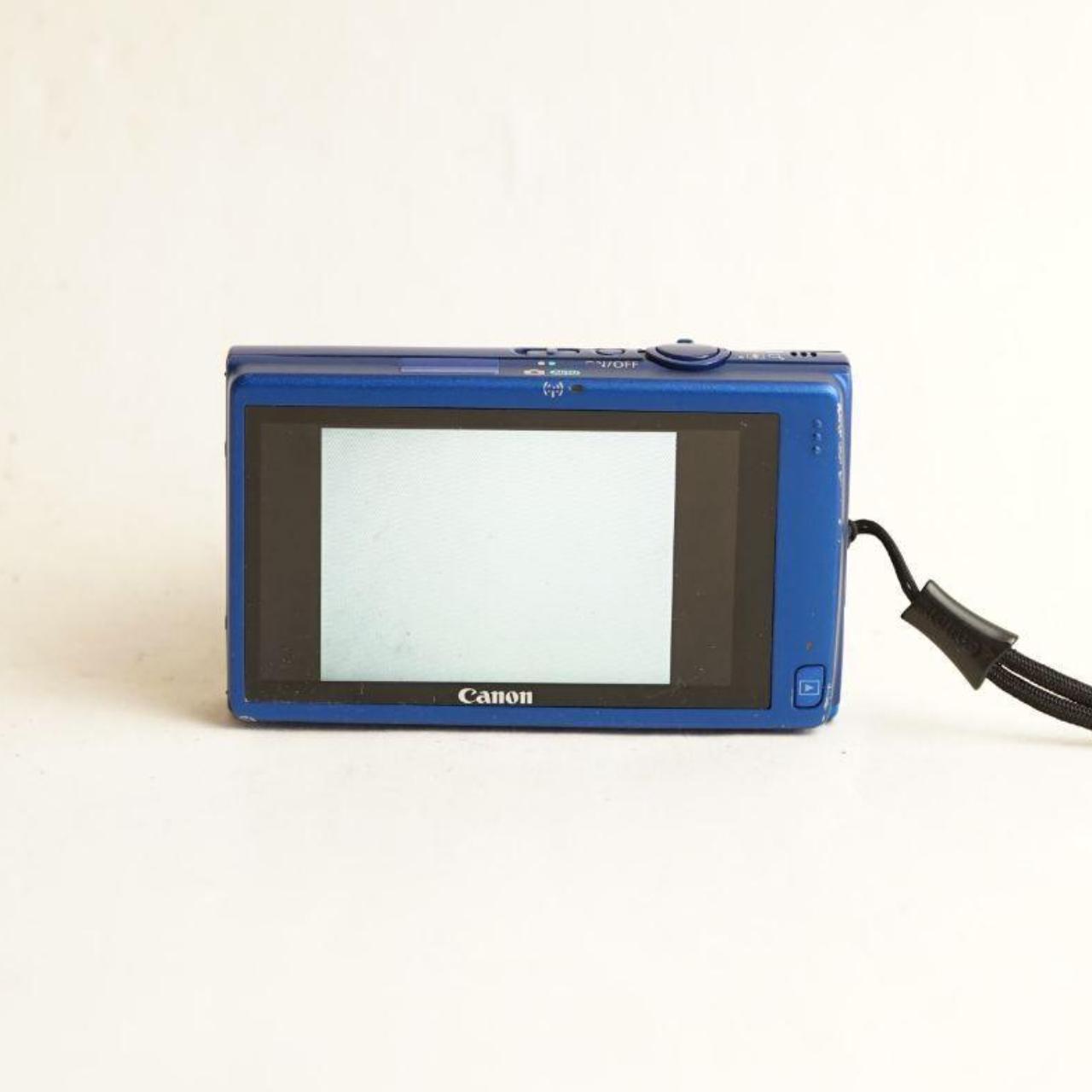 Canon PowerShot ELPH 320 HS Digital Camera | 16.1MP | Tested & Working | Blue