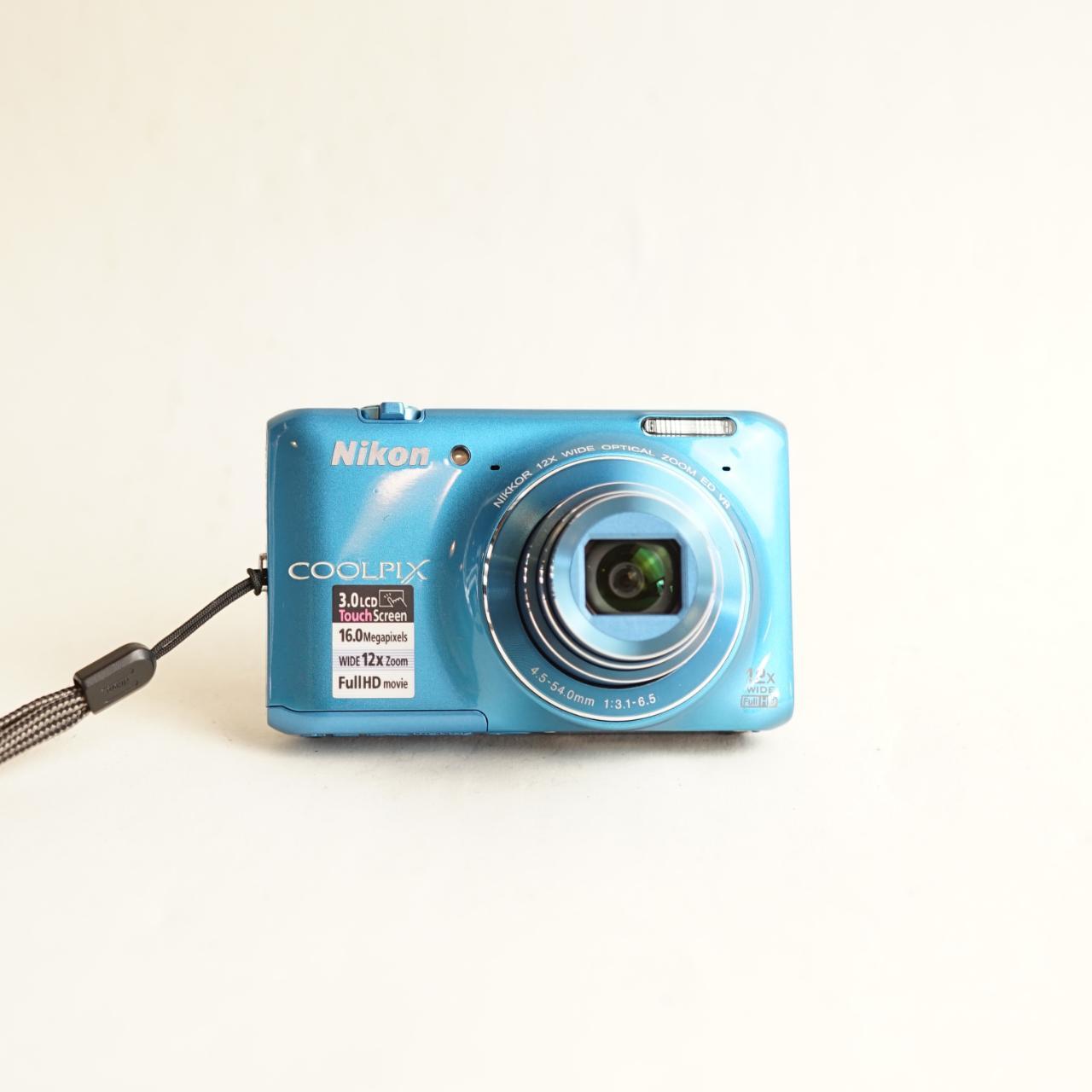 Nikon Coolpix S6400 Digital Camera | 16MP | Tested & Working | Blue *RARE*
