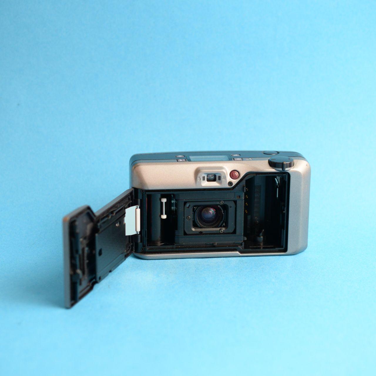 Pentax IQZoom 70 XL Film Camera | 35mm Point & Shoot | Tested & Working | Silver