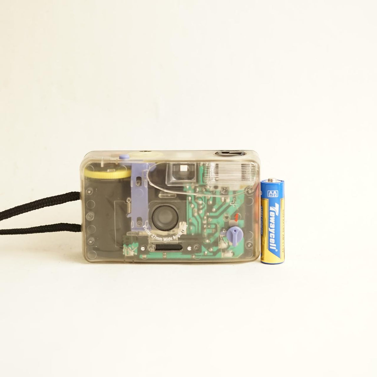Vivitar 35mm Transparent Point & Shoot Film Camera | Tested & Working | Transparent