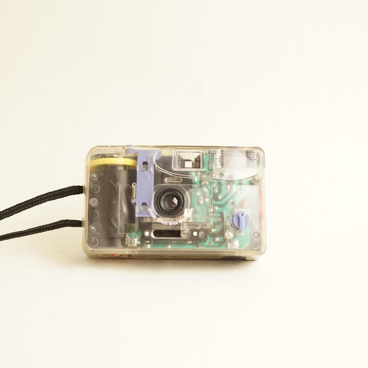 Vivitar 35mm Transparent Point & Shoot Film Camera | Tested & Working | Transparent