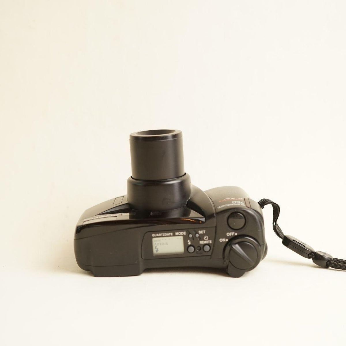Olympus SuperZoom 760 Film Camera | 35mm Point & Shoot | Tested & Working | Black
