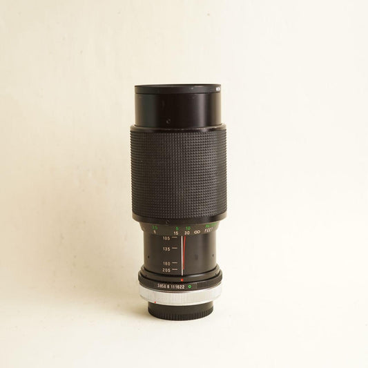 Vivitar Macro Focusing Zoom Lens | 75–205mm 1:3.8 | Tested & Working | Black