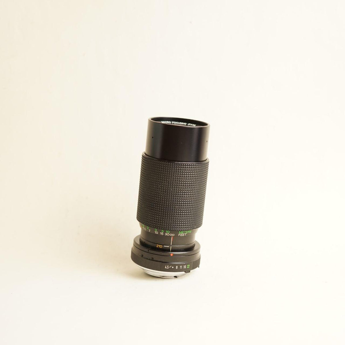 Vivitar Macro-Focusing Zoom Lens | 70–210mm 1:4.5 MC | Tested & Working | Black