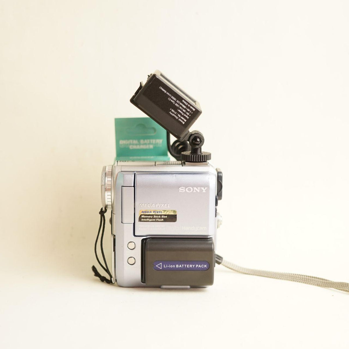 Sony Handycam DCR-PC105 Digital Camcorder | Tapeless Setup | Tested & Working | Silver