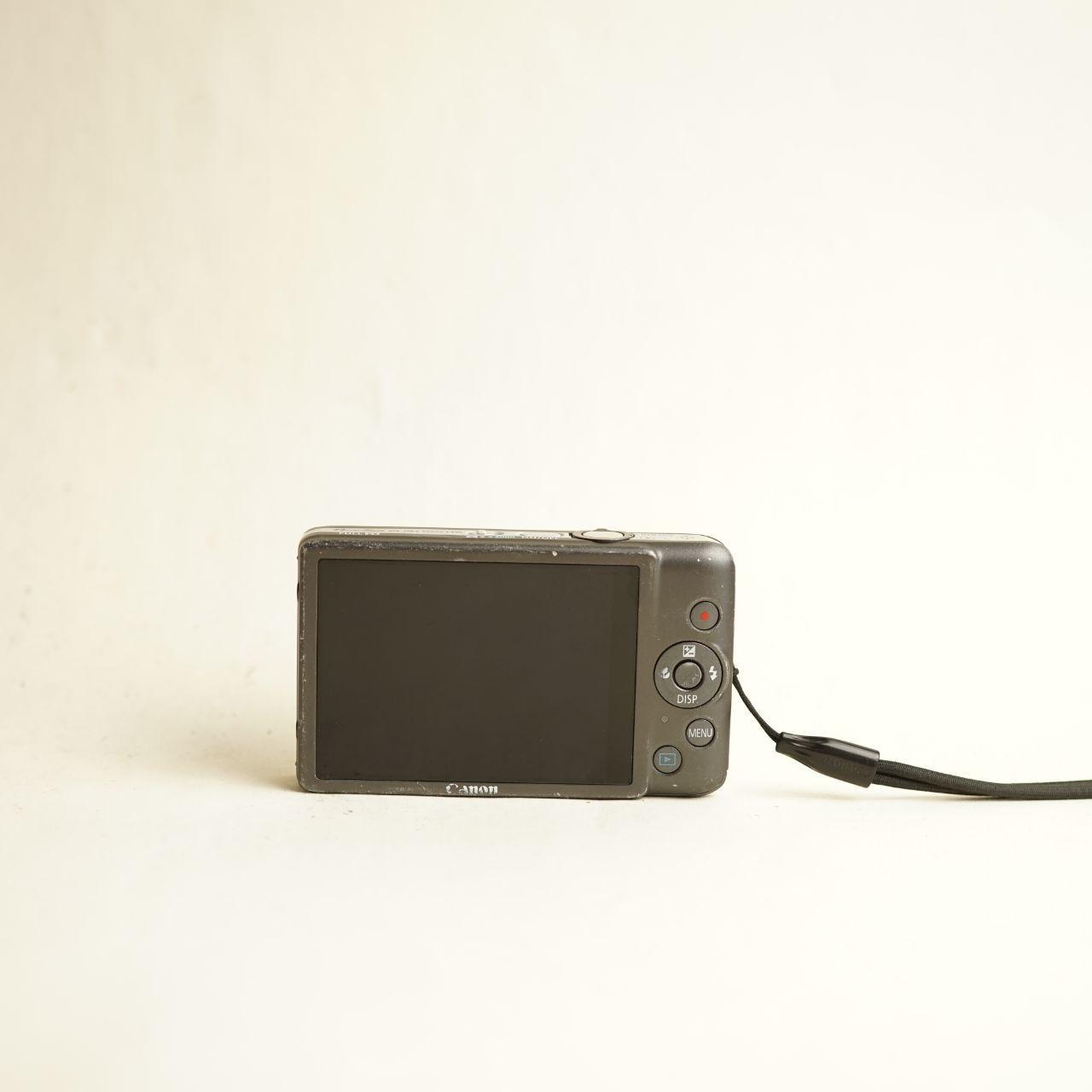 Canon PowerShot ELPH 100 HS Digital Camera | 12.1MP | Tested & Working | Grey