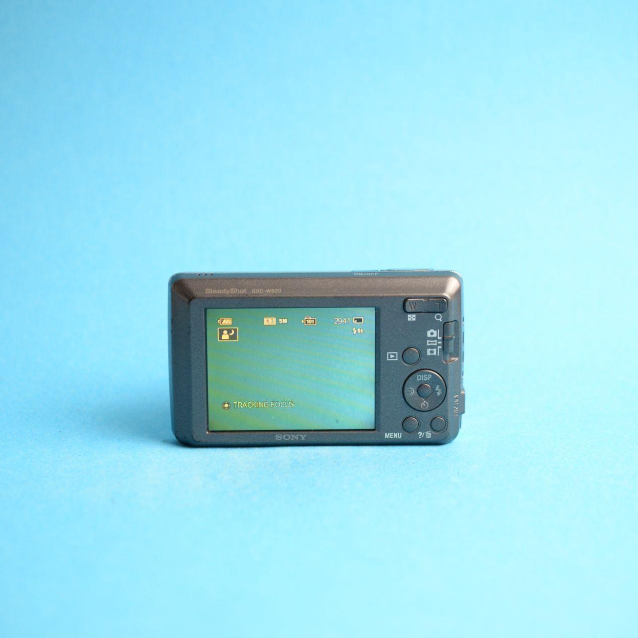 Sony Cyber-shot DSC-W620 Digital Camera | 14.1MP | Tested & Working | Silver