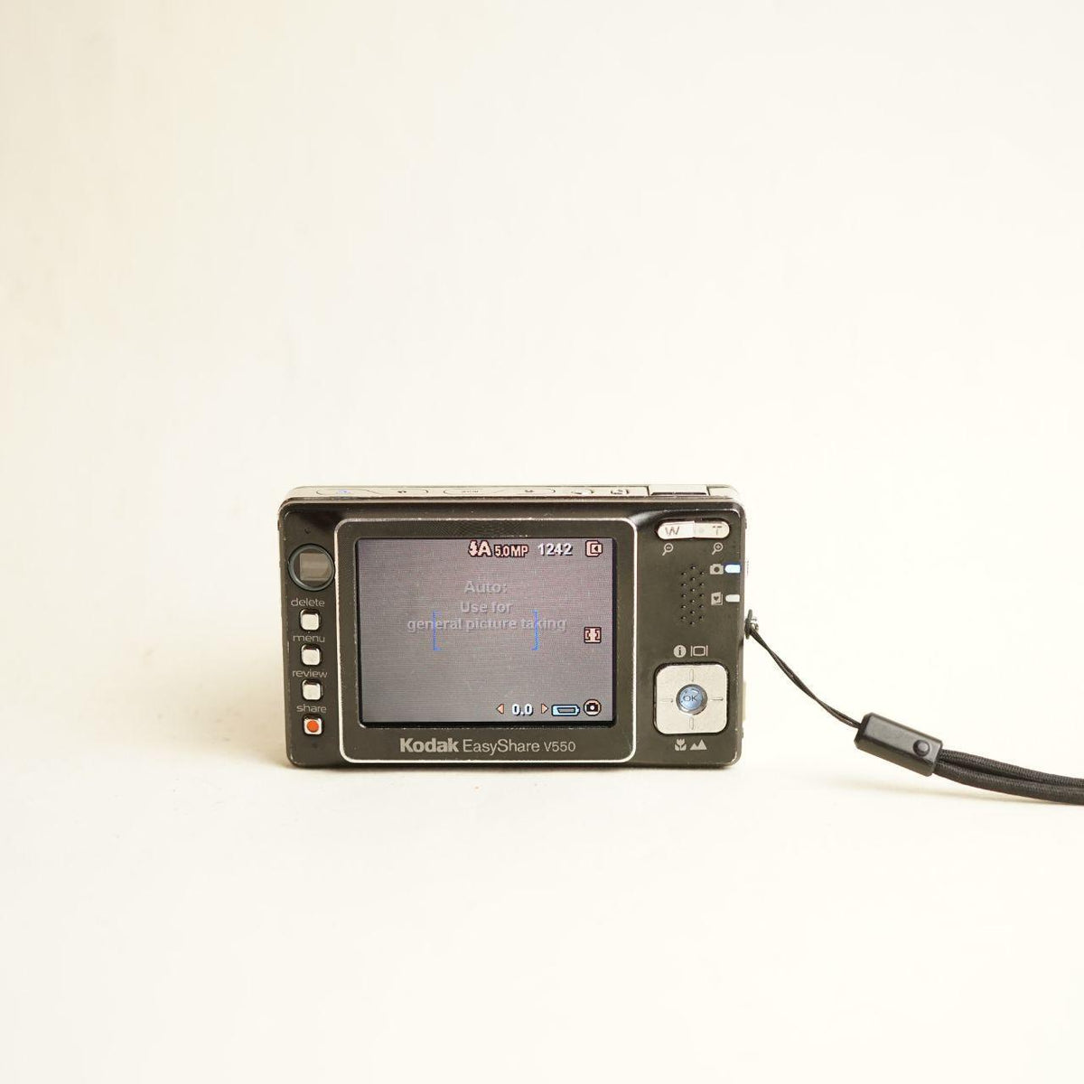 Kodak EasyShare V550 Digital Camera | 5MP | Tested & Working | Black