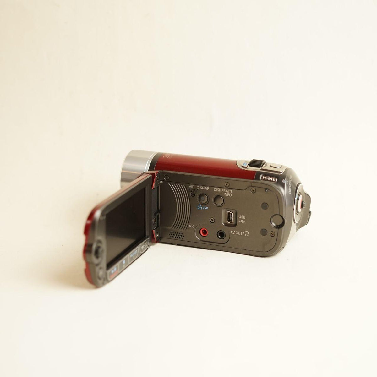 Canon FS200 Digital Camcorder | Standard Definition | Tested & Working | Red