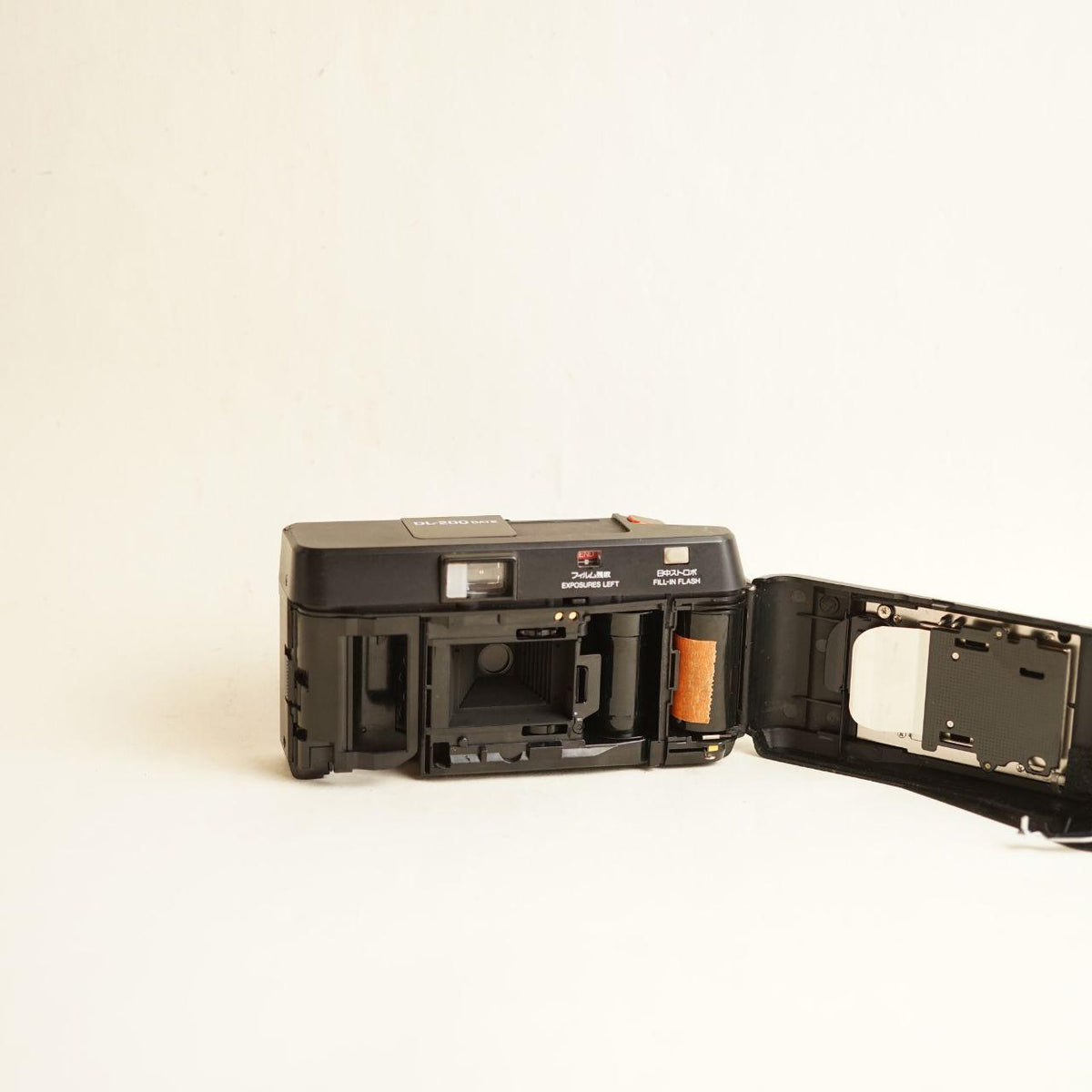 Fujifilm DL-200 Date Film Camera | 35mm Point & Shoot | Tested & Working | Black