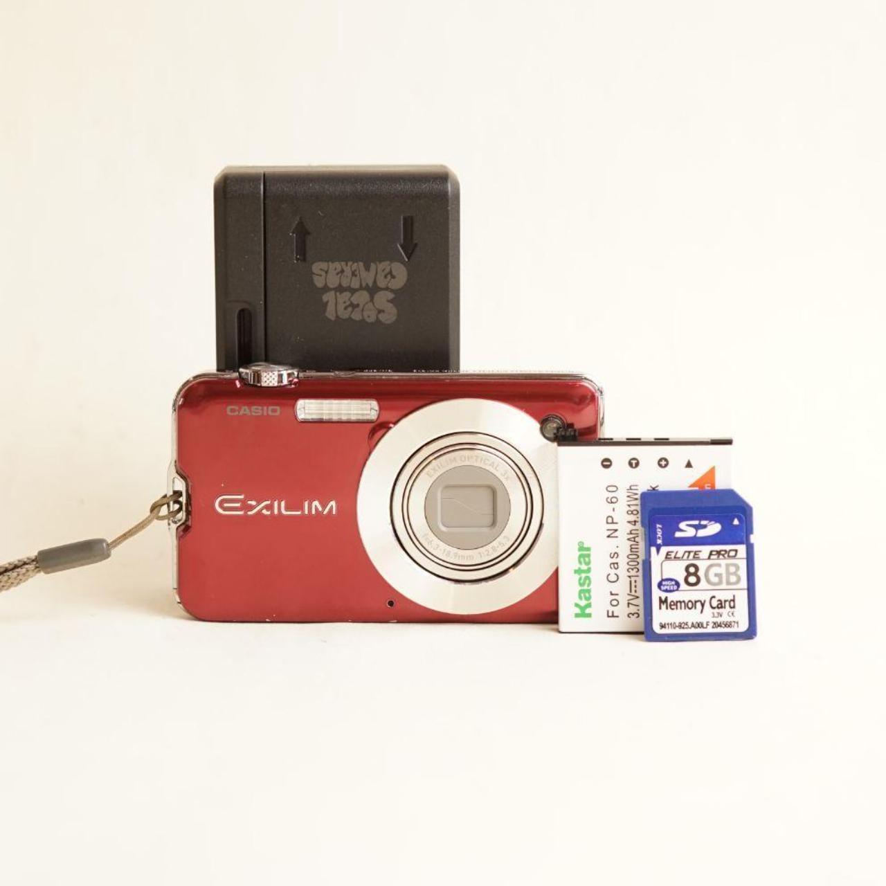 Casio Exilim EX-S10 Digital Camera | 10.1MP | Tested & Working | Red
