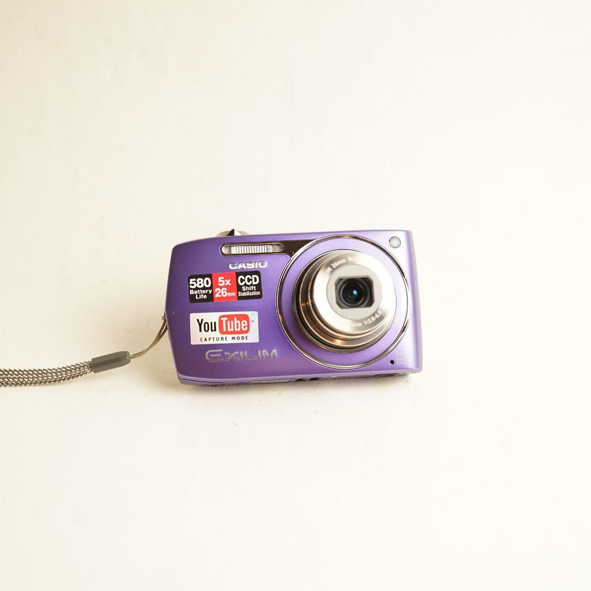 Casio Exilim EX-Z2000 Digital Camera | 14.1MP | Tested & Working | Purple