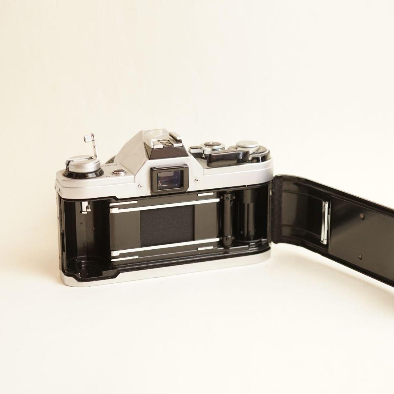 Canon AE-1 Film Camera | 35mm SLR | Tested & Working | Silver & Black
