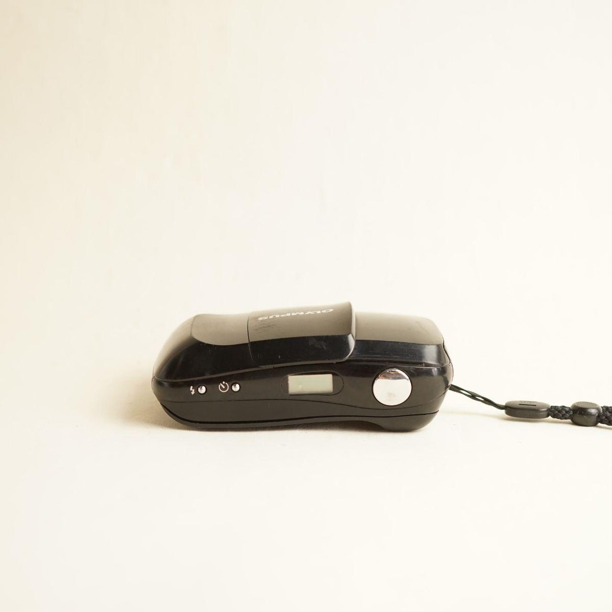 Olympus Infinity Stylus Film Camera | 35mm Point & Shoot | Tested & Working | Black