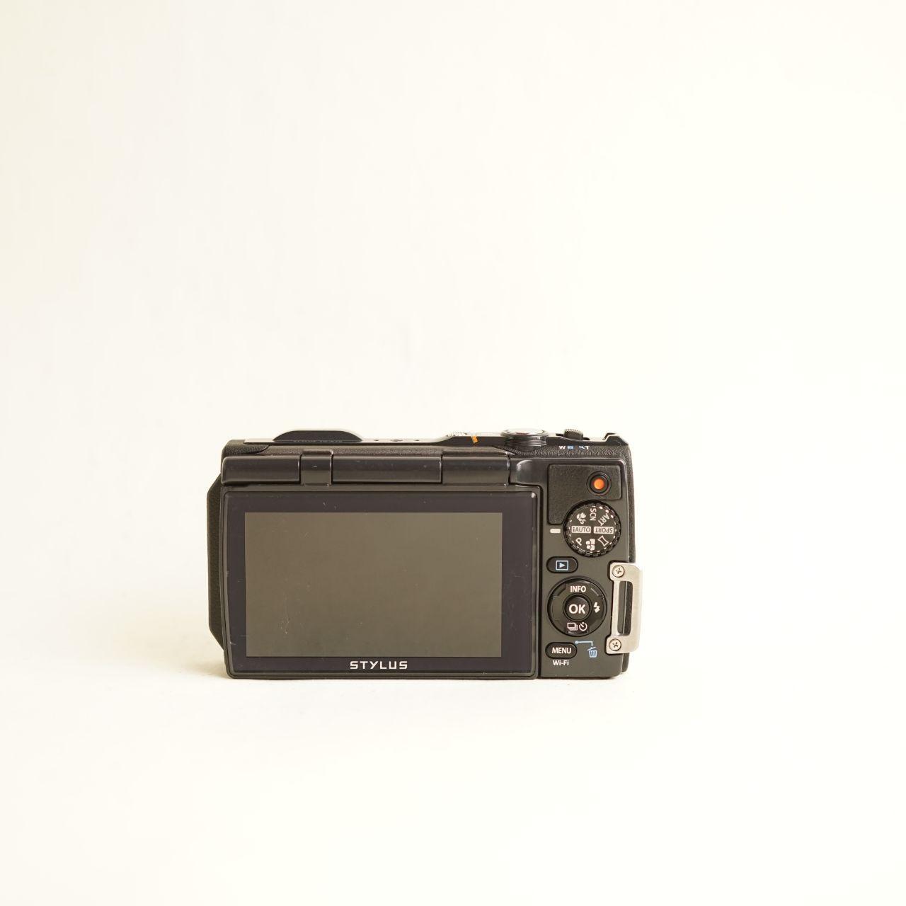 Olympus Stylus TG-870 Digital Camera | 16MP | Tested & Working | Grey & Black