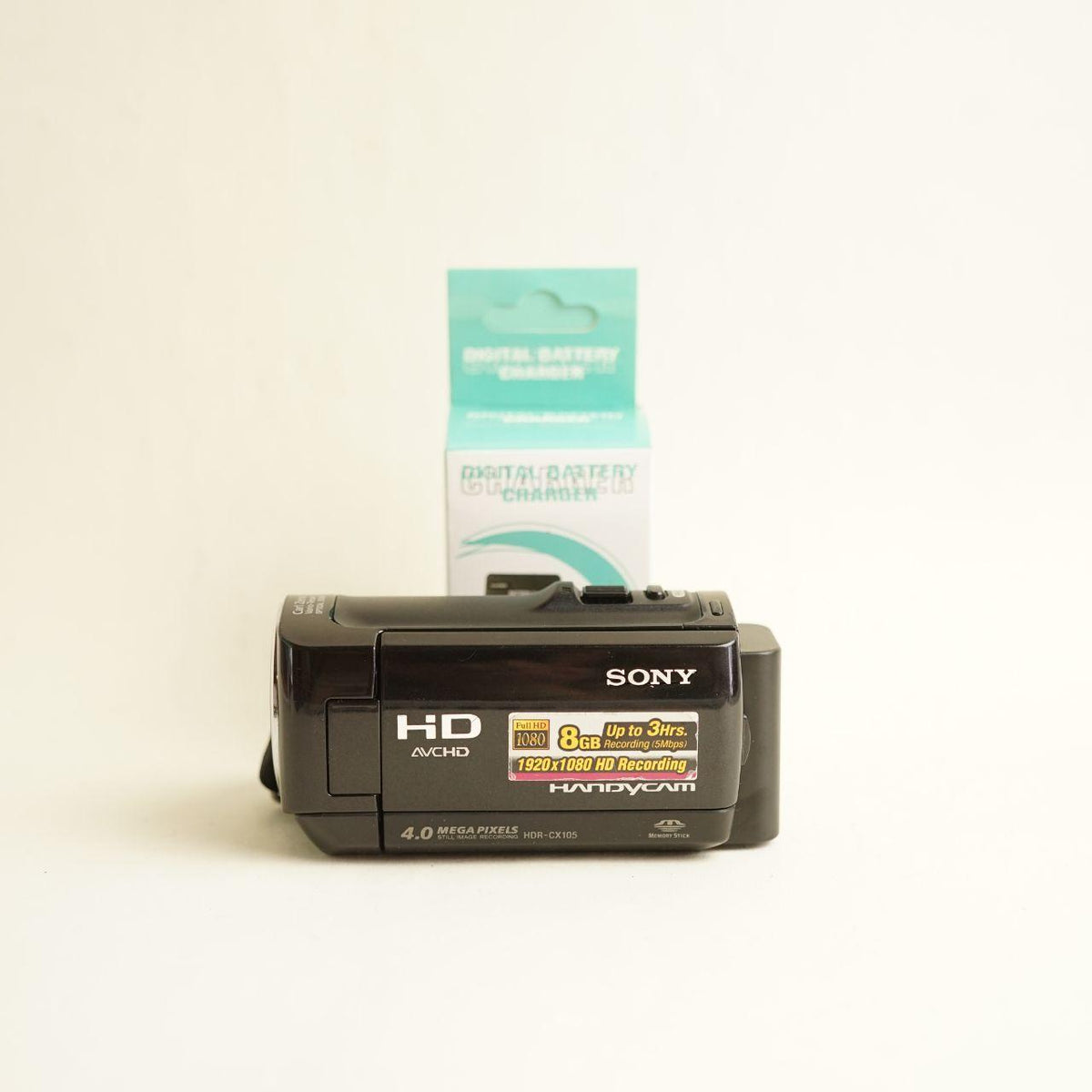 Sony Handycam HDR-CX105 Digital Camcorder | HD | Tested & Working | Black