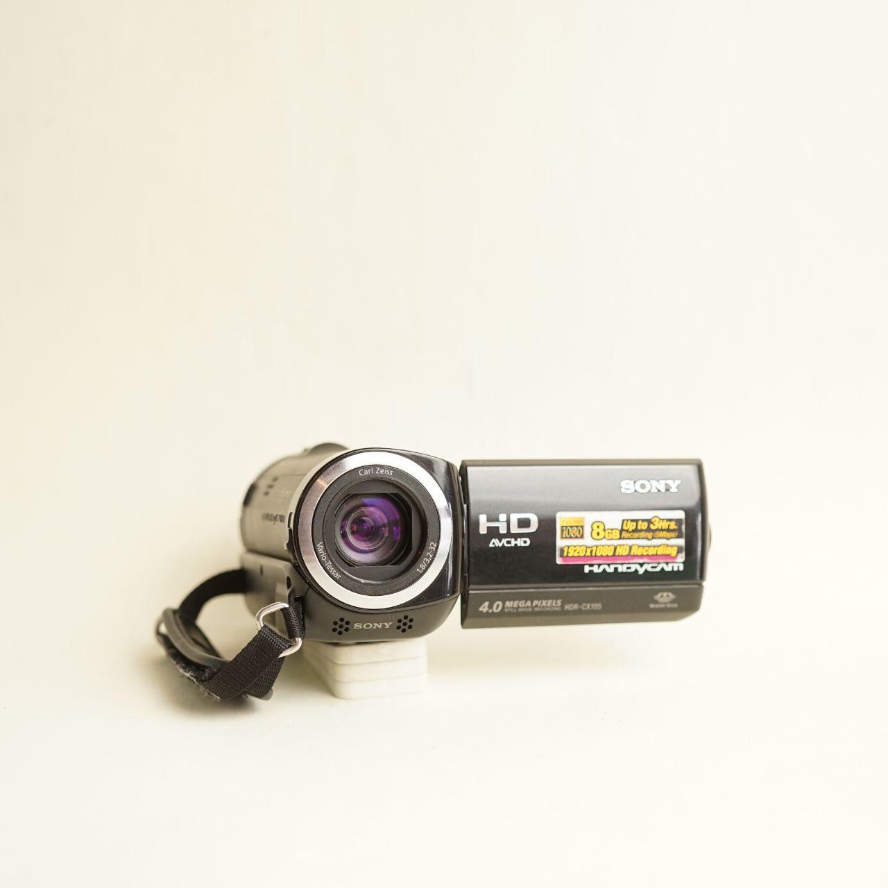 Sony Handycam HDR-CX105 Digital Camcorder | HD | Tested & Working | Black