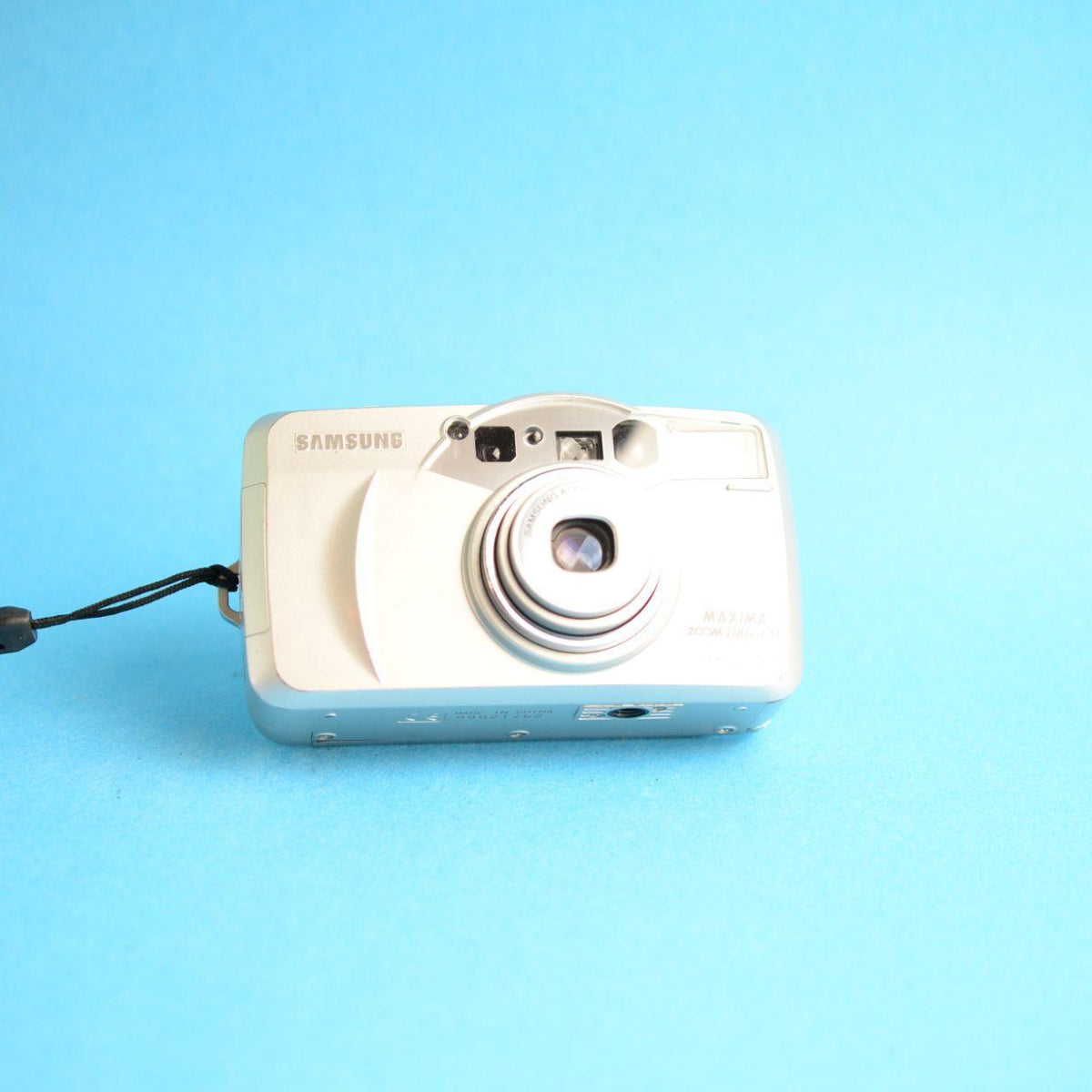 Samsung Maxima Zoom 100 GLM Film Camera | 35mm Point & Shoot | Tested & Working | Silver