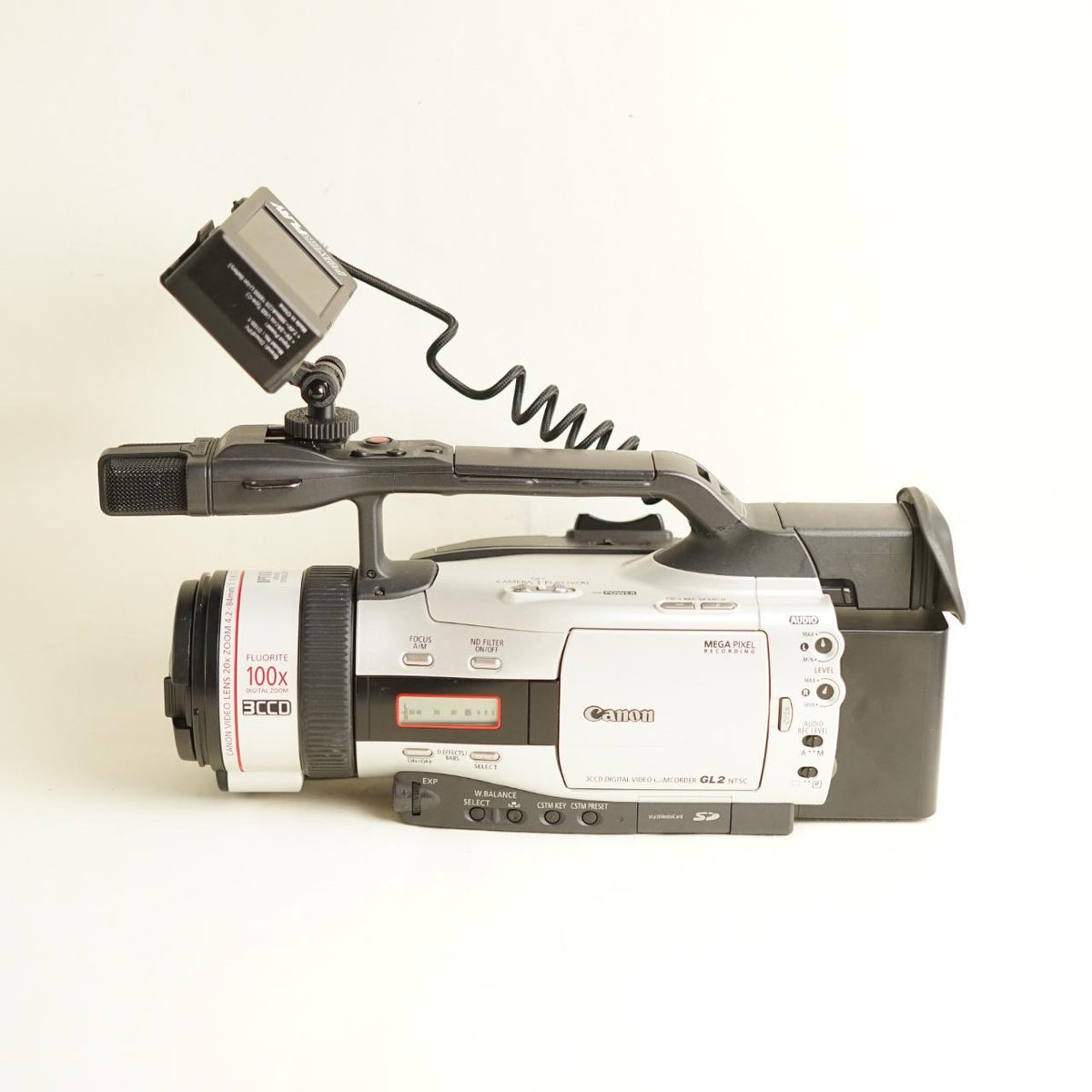 Canon GL2 MiniDV Camcorder | Tapeless Setup | Tested & Working | Silver