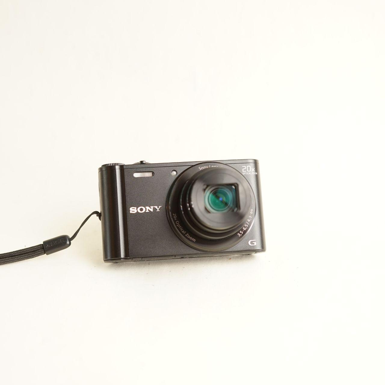 Sony Cyber-shot DSC-WX300 Digital Camera | 18.2MP | Tested & Working | Black