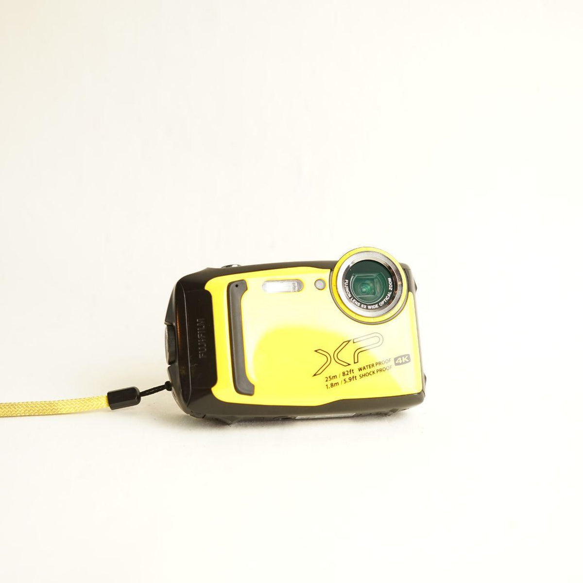 Fujifilm FinePix XP140 Digital Camera | 16.4MP | Tested & Working | Yellow & Black