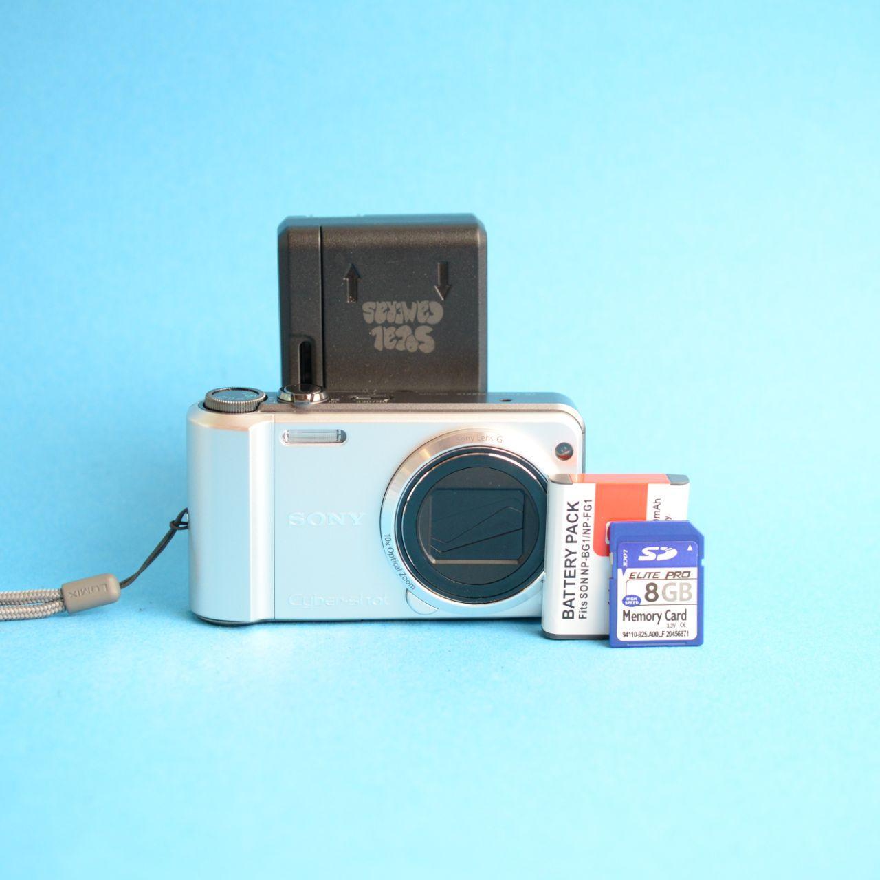 Sony Cyber-shot DSC-H70 Digital Camera | 16.1MP | Tested & Working | Silver