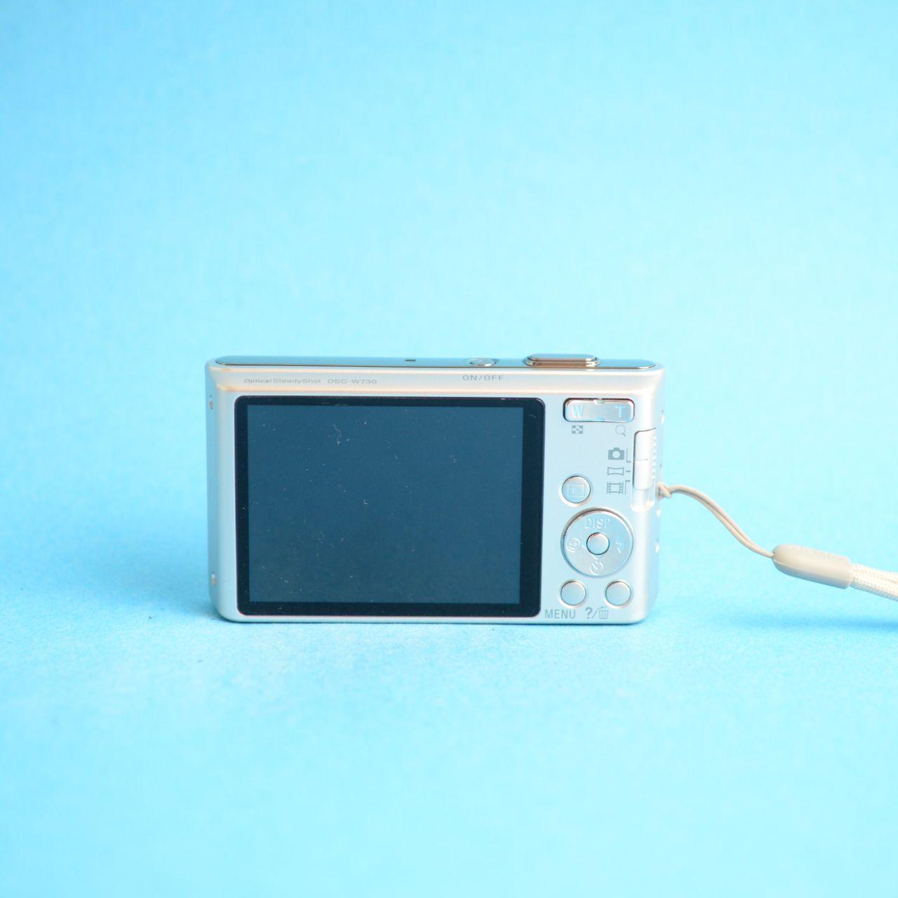 Sony Cyber-shot DSC-W730 Digital Camera | 16.1MP | Tested & Working | Silver