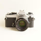 Nikon FE Film Camera | 35mm SLR | Tested & Working | Silver & Black