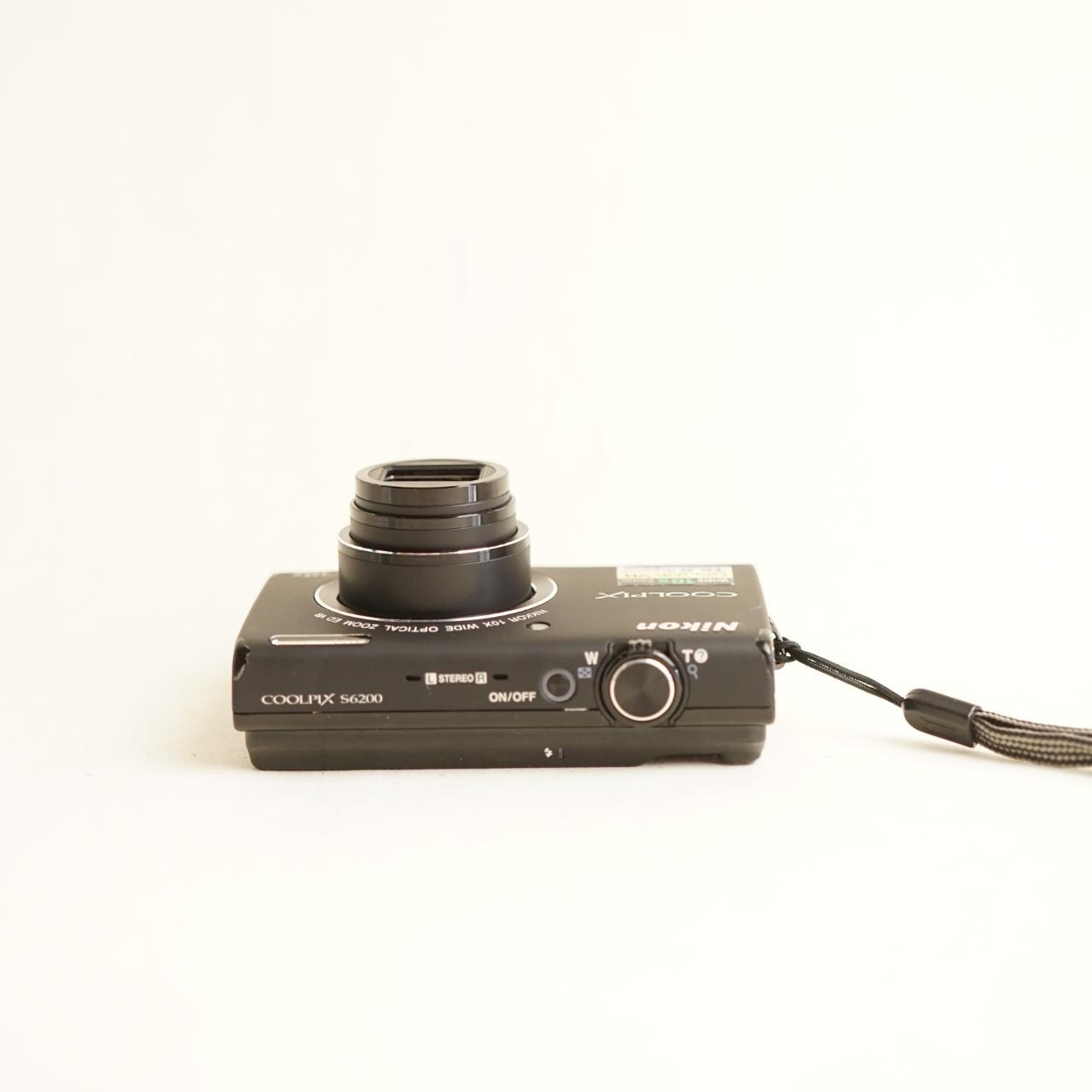 Nikon Coolpix S6200 Digital Camera | 16MP | Tested & Working | Black