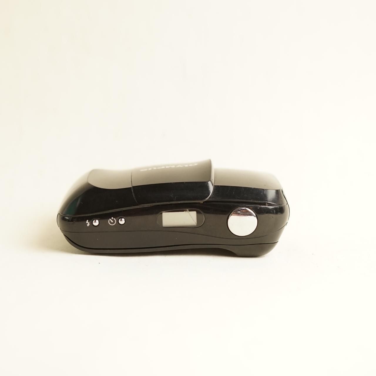 Olympus Infinity Stylus Film Camera | 35mm Point & Shoot | Read Description | Black