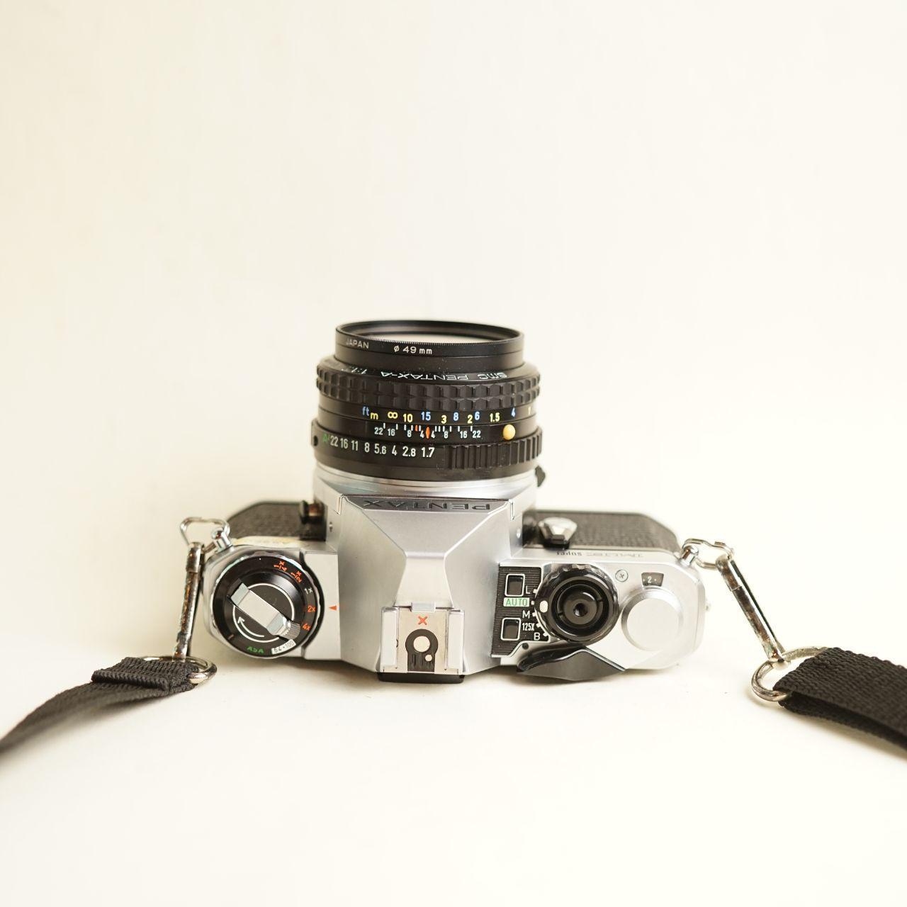 Pentax ME Super Film Camera | 35mm SLR | Tested & Working | Black