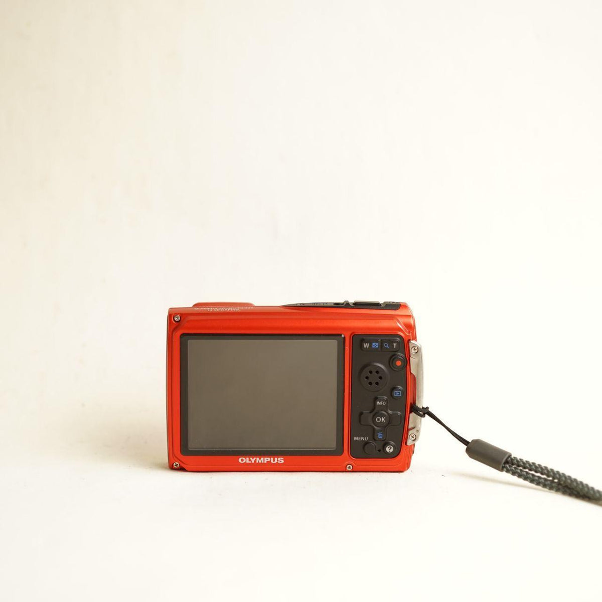 Olympus Stylus Tough TG-320 Digital Camera | 14MP | Tested & Working | Orange