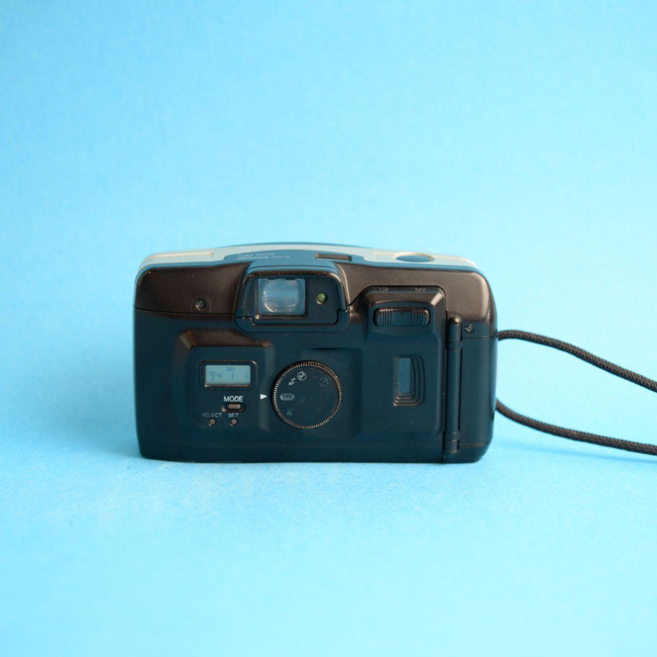 Canon Sure Shot 60 Zoom Film Camera | 35mm Point & Shoot | Tested & Working | Gold