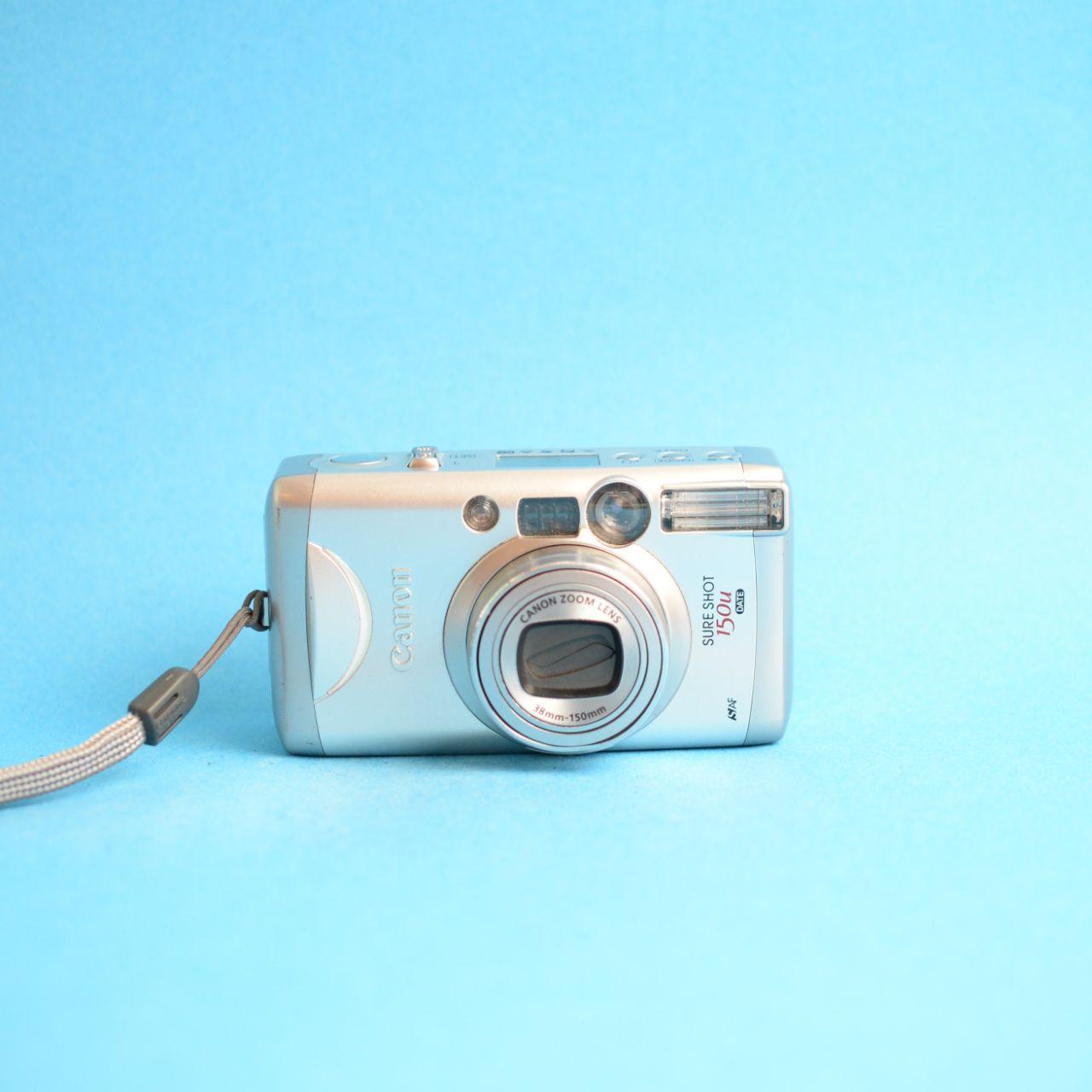 Canon Sure Shot 105u Film Camera | 35mm Point & Shoot | Tested & Working | Silver