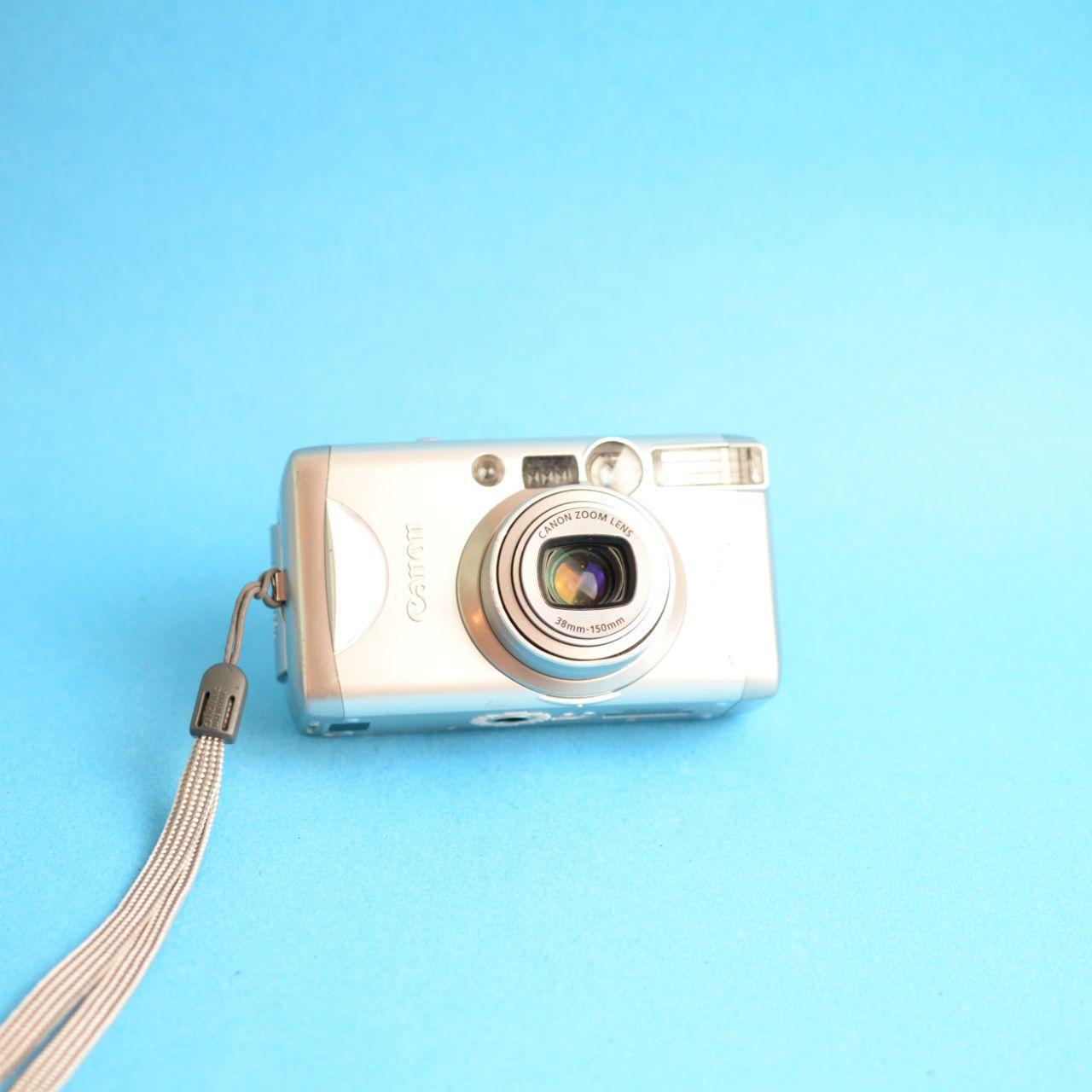 Canon Sure Shot 105u Film Camera | 35mm Point & Shoot | Tested & Working | Silver