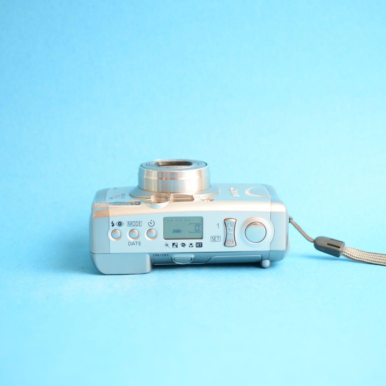 Canon Sure Shot 105u Film Camera | 35mm Point & Shoot | Tested & Working | Silver