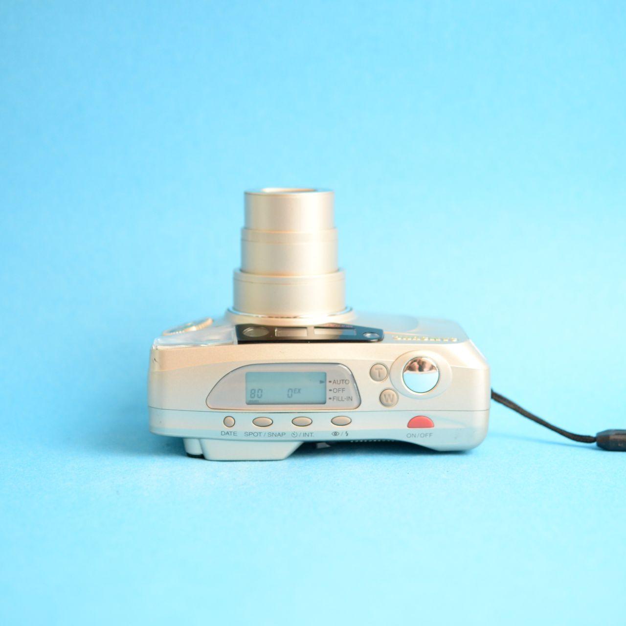 Samsung Evoca 140S Film Camera | 35mm Point & Shoot | Tested & Working | Gold